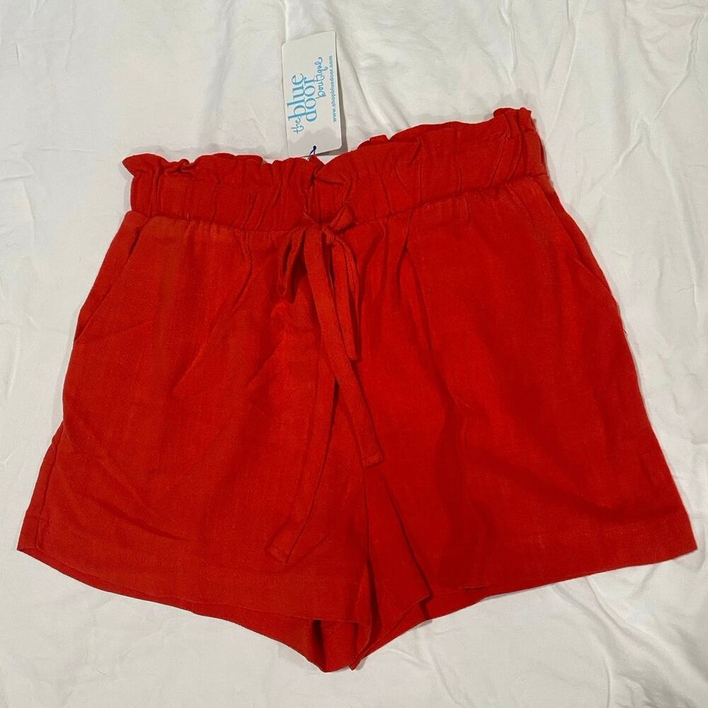 NWT Potters Pot Summer Fling Red Shorts Size Small